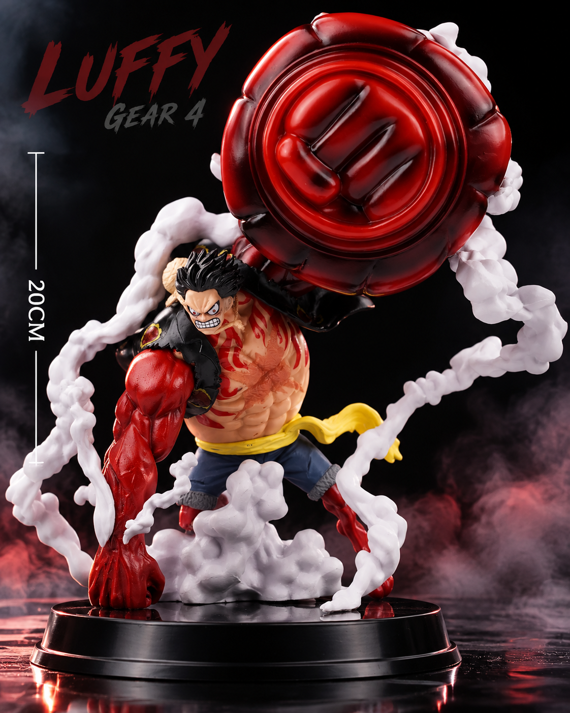 Monkey D. Luffy Gear 4 18CM Action Figure- One Piece Anime Collectible