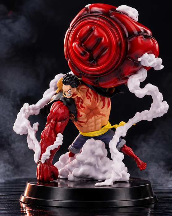 Monkey D. Luffy Gear 4 18CM Action Figure- One Piece Anime Collectible