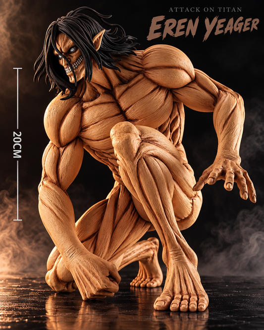 Eren Yeager Titan Form 20CM Action Figure - AOT Anime Collectible