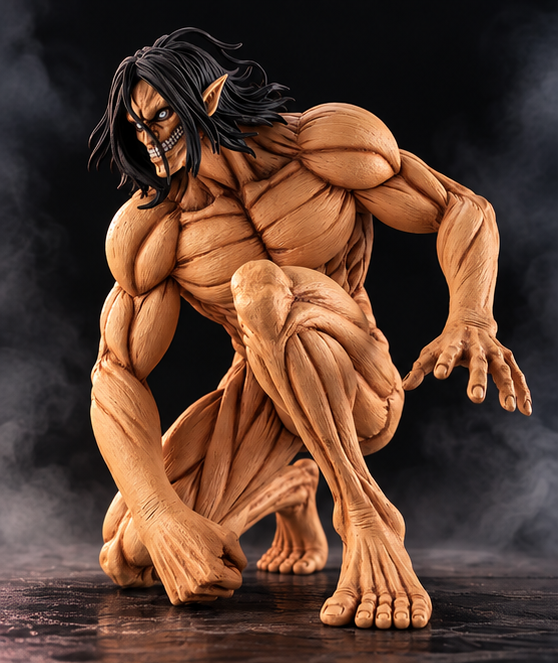 Eren Yeager Titan Form 20CM Action Figure - AOT Anime Collectible