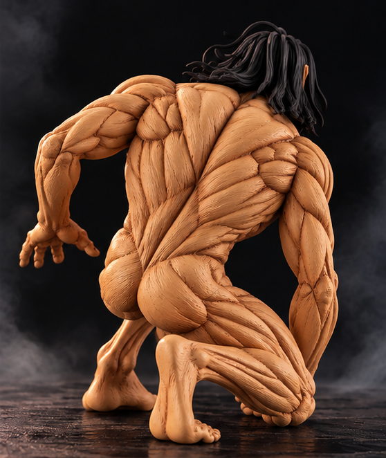 Eren Yeager Titan Form 20CM Action Figure - AOT Anime Collectible
