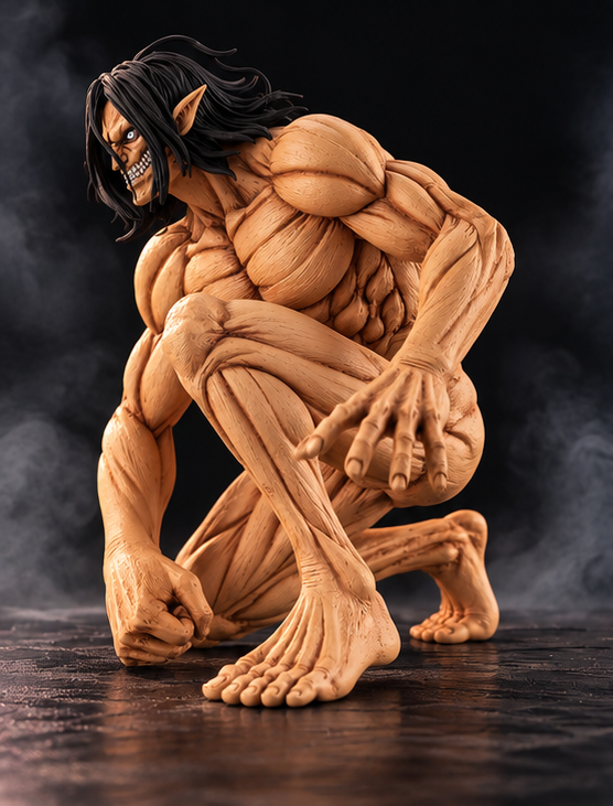 Eren Yeager Titan Form 20CM Action Figure - AOT Anime Collectible