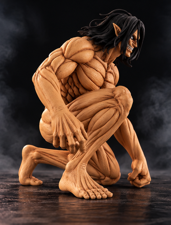 Eren Yeager Titan Form 20CM Action Figure - AOT Anime Collectible