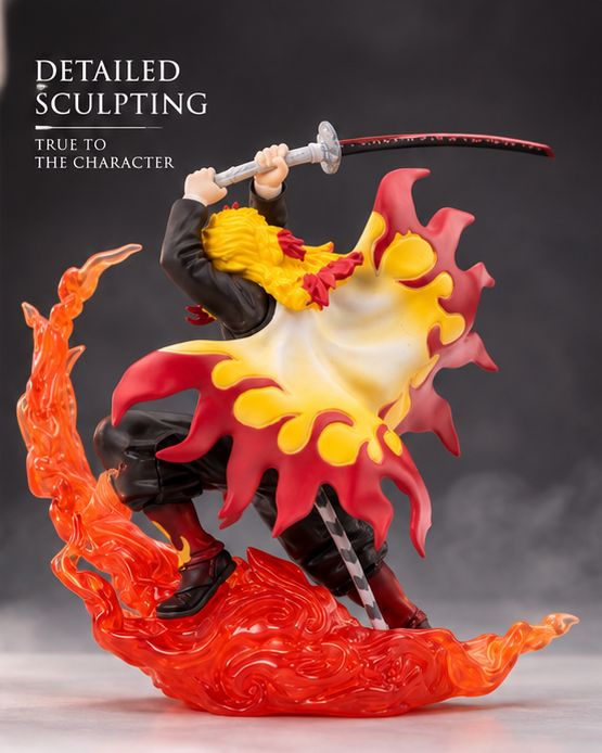 Kyojuro Rengoku Action Figure – 18CM | Demon Slayer Flame Hashira Collectible