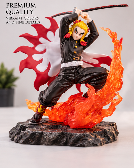 Kyojuro Rengoku Action Figure – 18CM | Demon Slayer Flame Hashira Collectible