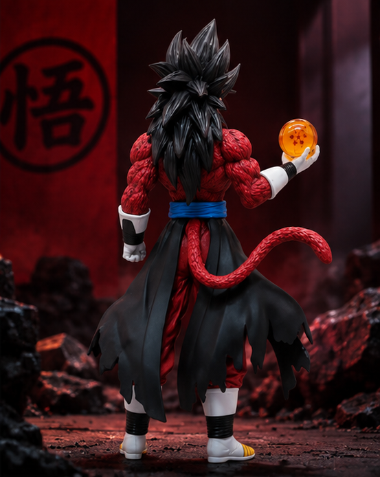 Super Saiyan 4 Action Figure – 31CM | Premium Dragon Ball Anime Collectible