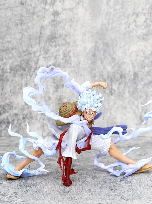 Monkey D. Luffy Gear 5 Anime Figure – Dynamic Action Pose Premium Collectible