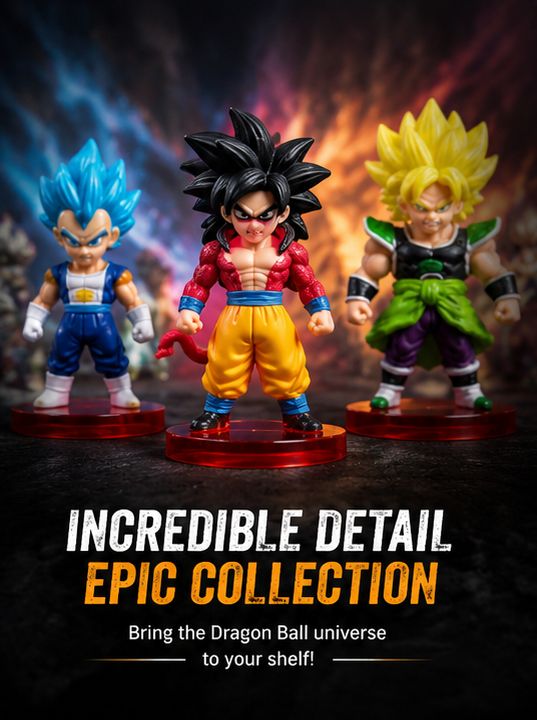 Dragon Ball 21-Piece Mini Figure Set | Premium Anime Collectible Figures | Display & Gift Set