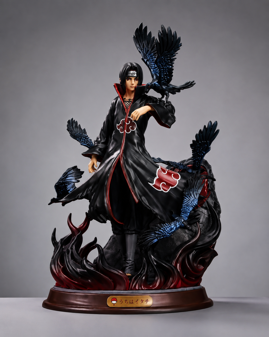 Itachi Uchiha Naruto Premium Anime Figure Statue – Akatsuki Crow Premium Collectible