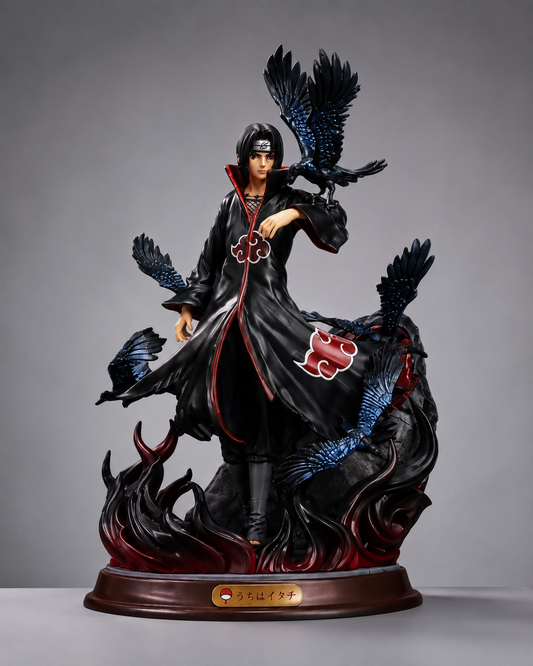 Itachi Uchiha Naruto Premium Anime Figure Statue – Akatsuki Crow Premium Collectible