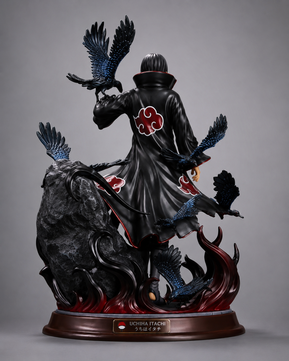 Itachi Uchiha Naruto Premium Anime Figure Statue – Akatsuki Crow Premium Collectible